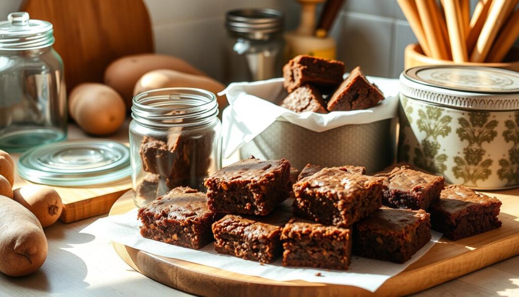 Brownie storage