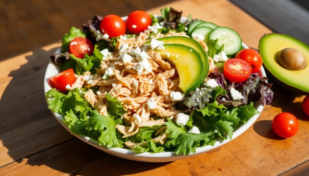 Healthy Salad with Rotisserie Chicken