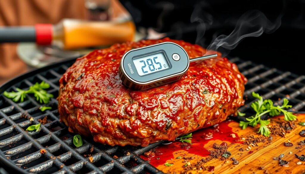 Smoked Meatloaf Temperature Control