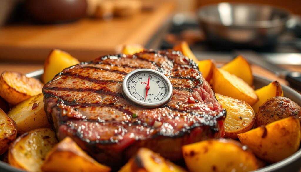 Steak and Potato Cooking Temperatures