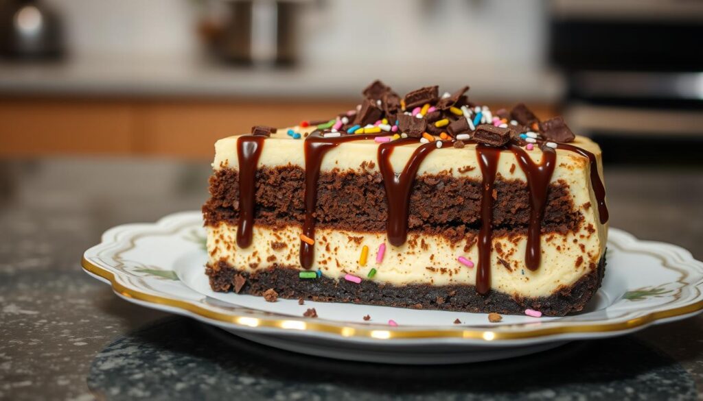 brownie cheesecake recipe