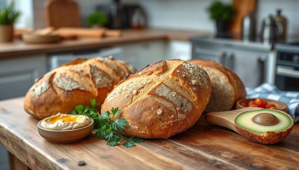 high protein bread