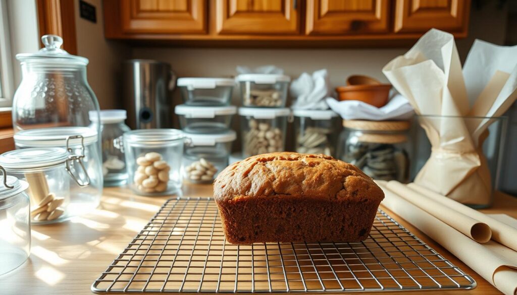 storing banana bread