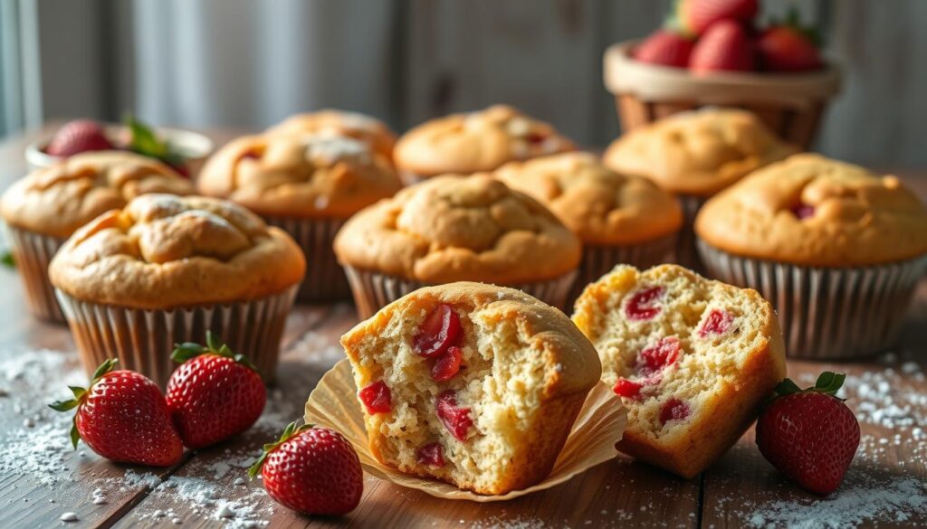 strawberry muffin recipe