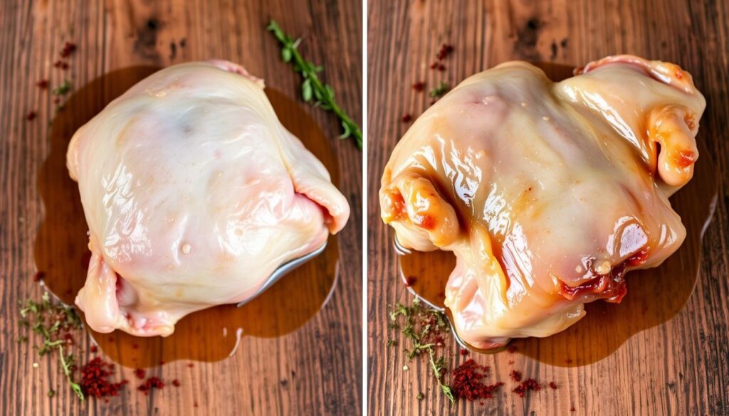 Brined Chicken Thighs Comparison