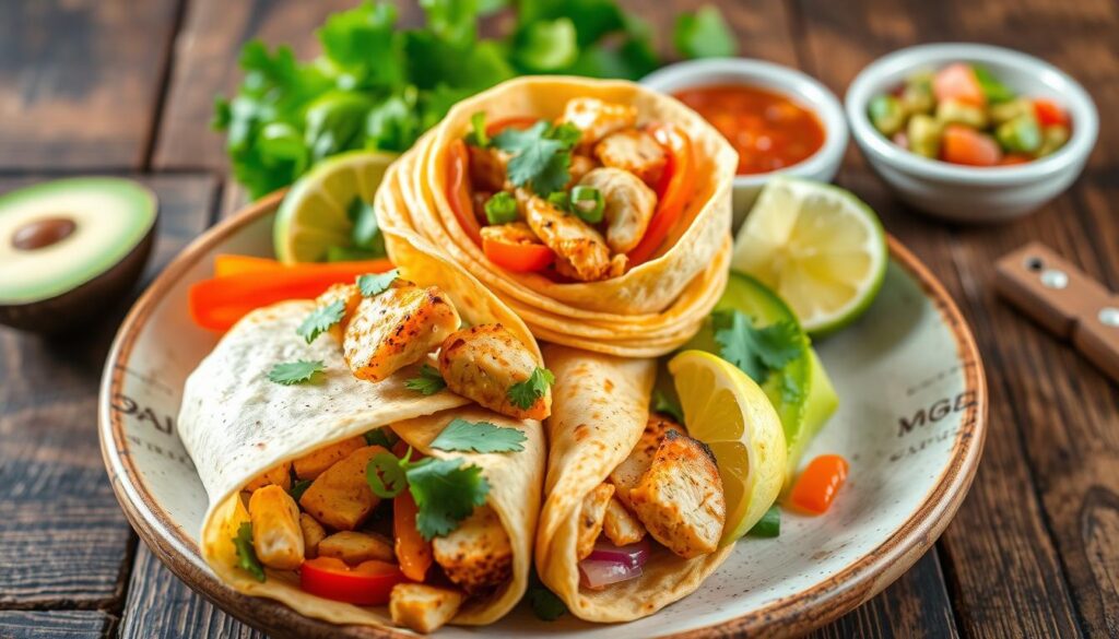 Chicken Fajita Wraps