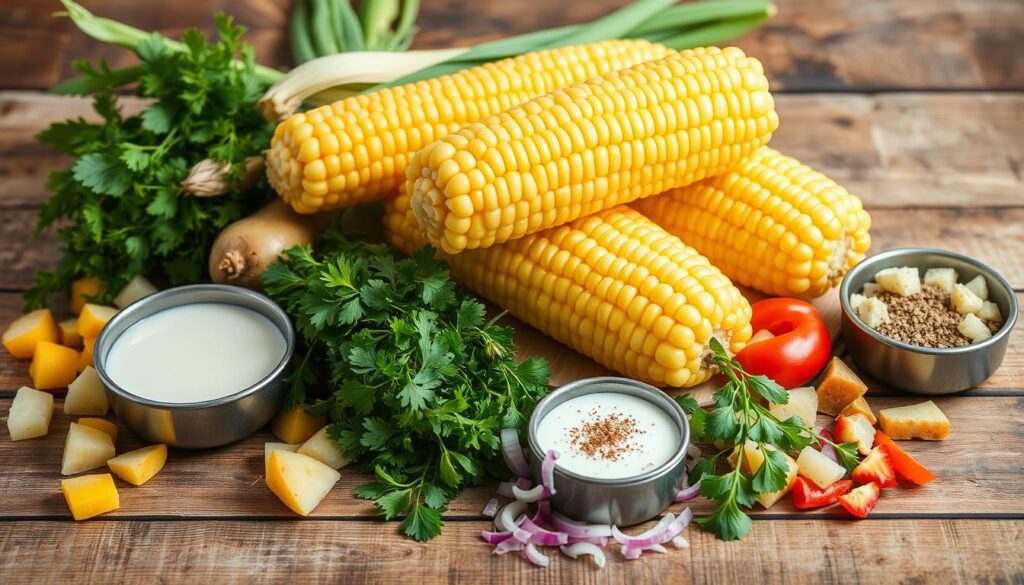 Corn Chowder Ingredients