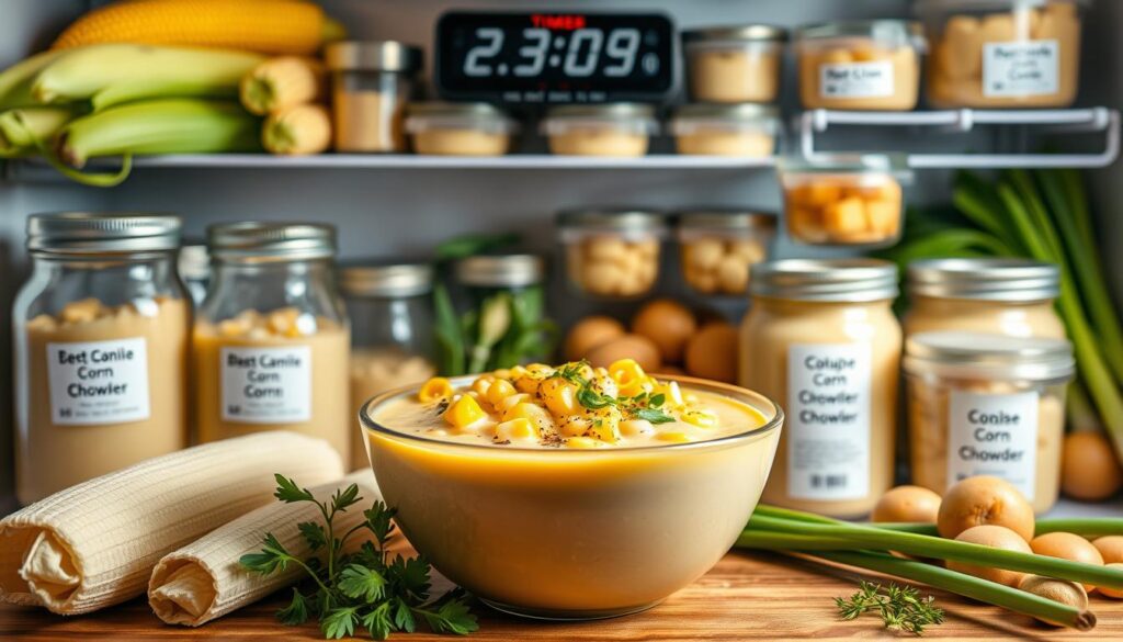 Corn Chowder Storage Guidelines