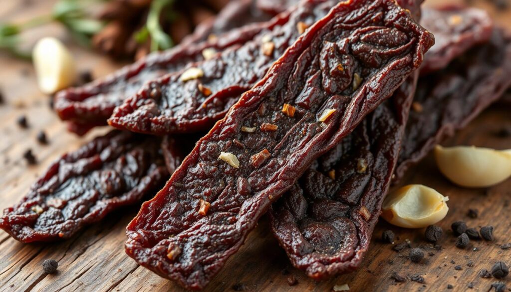 Garlic Black Pepper Beef Jerky