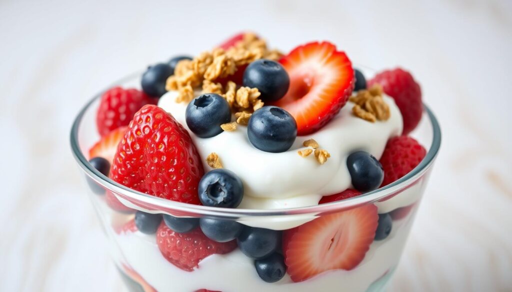 Greek Yogurt Parfait with Fresh Berries