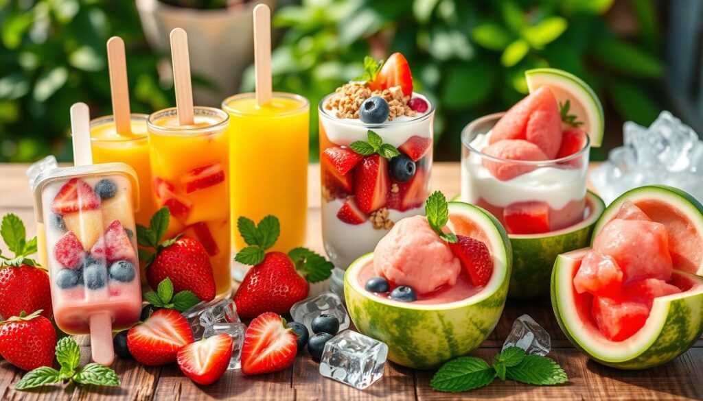 Healthy Frozen Summer Desserts