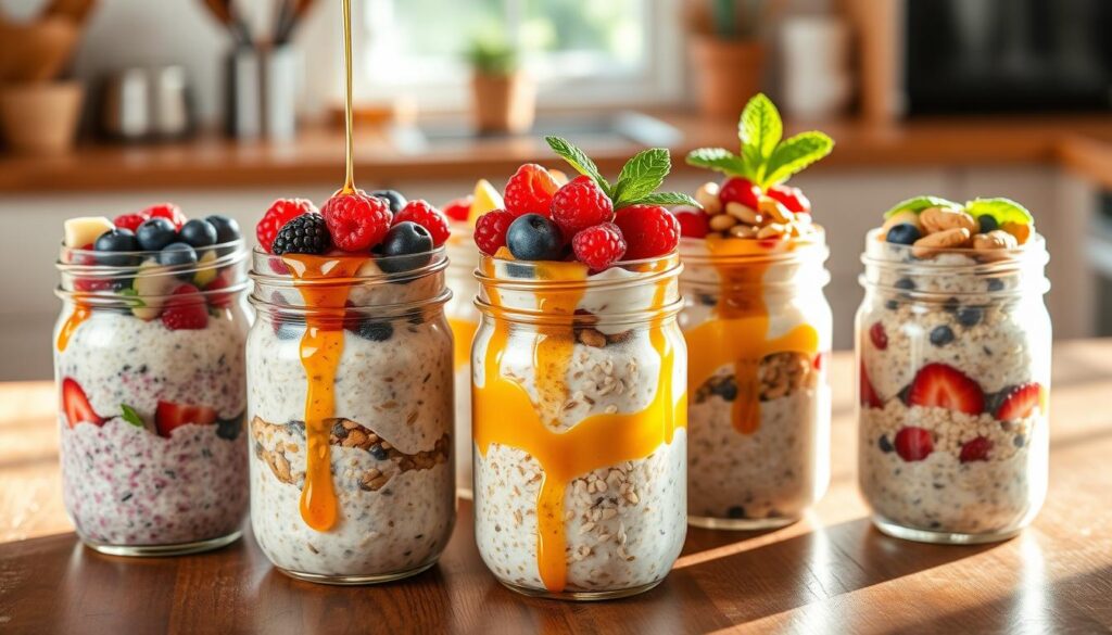 Healthy Overnight Oats Meal Prep