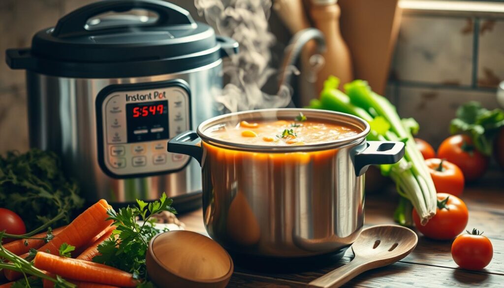 Instant Pot Soup Cooking