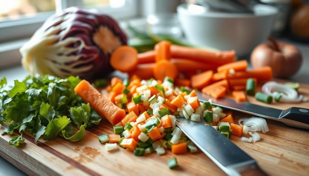 KFC Coleslaw Vegetable Preparation