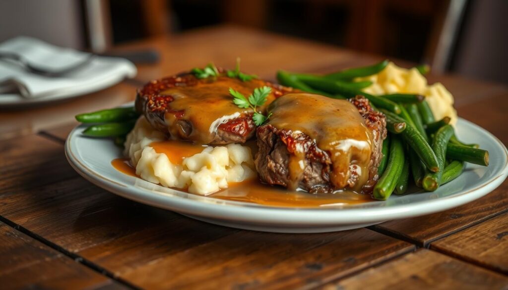 Oven-Baked Salisbury Steak Recipe