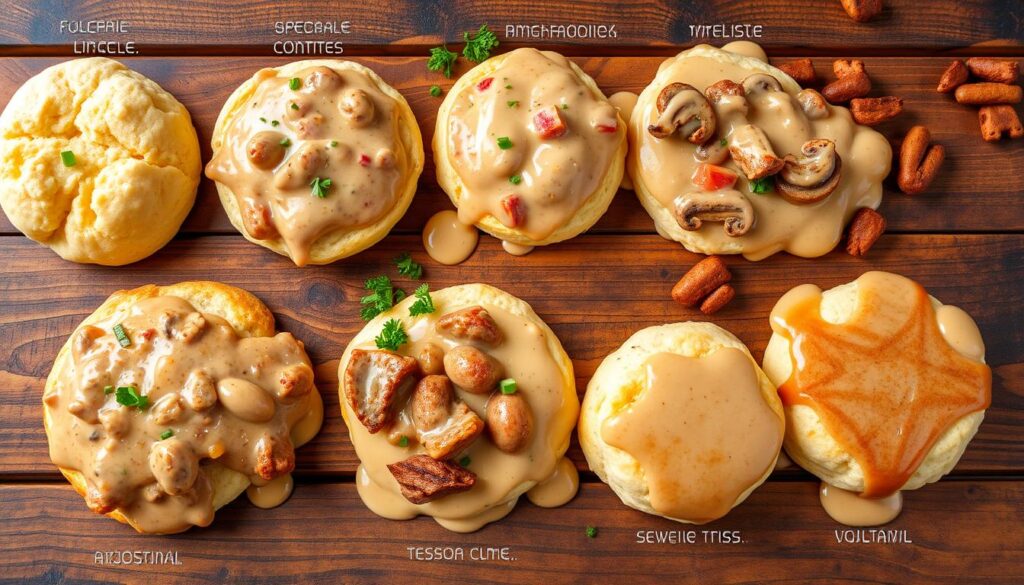 Regional Biscuits and Gravy Variations