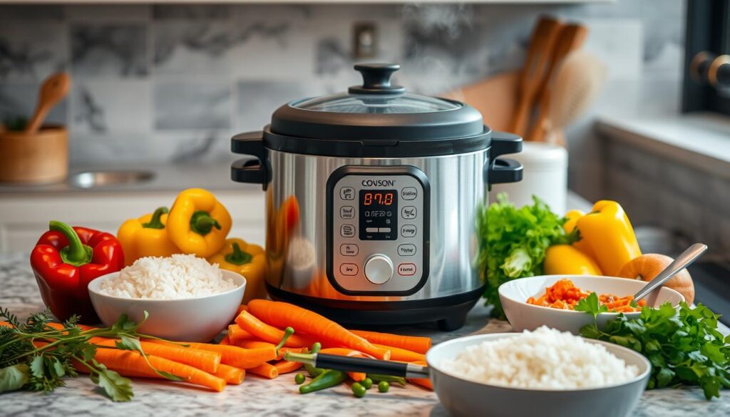 Rice Cooker Side Dish Preparation