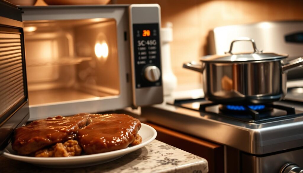 Salisbury Steak Reheating Techniques