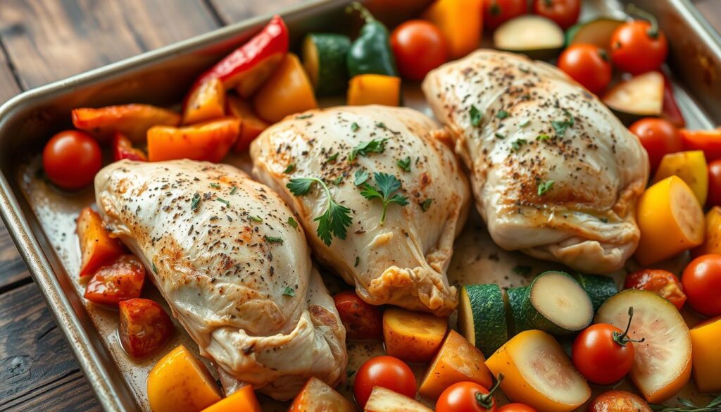 Seasonal Sheet Pan Chicken Recipes