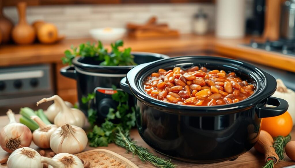 Slow Cooker Baked Beans Recipe