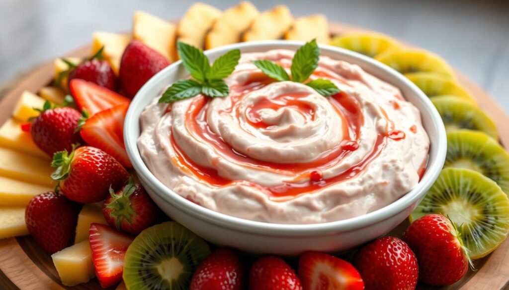 Strawberry Cream Cheese Fruit Dip Recipe