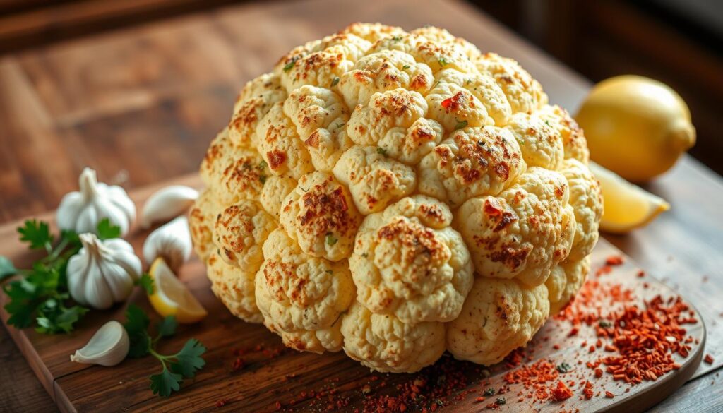 Whole Roasted Cauliflower Techniques