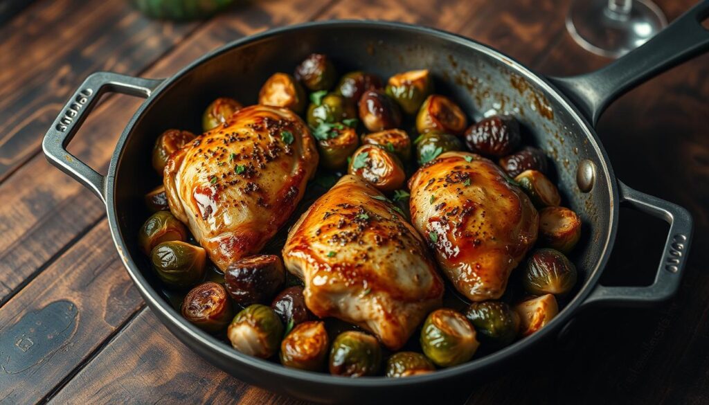 Za'atar Chicken Thighs Sheet Pan Dinner