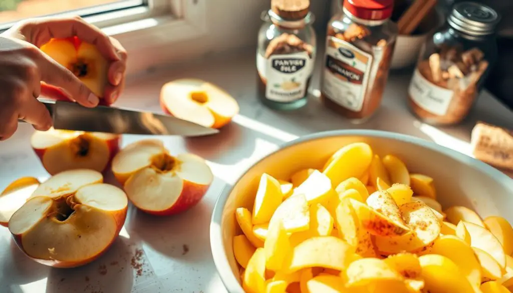 Apple Pie Filling Preparation