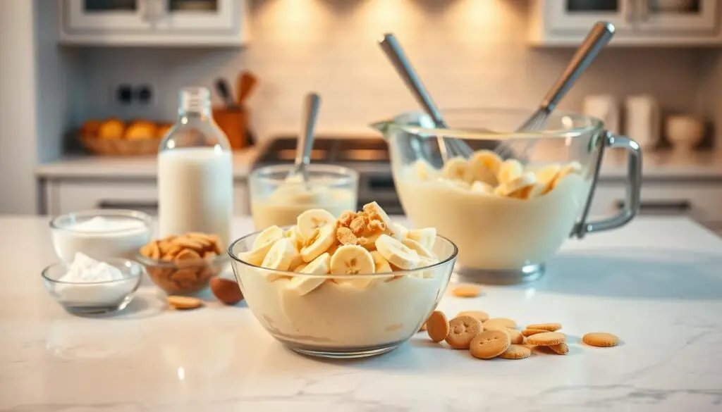 Banana Pudding Preparation Steps