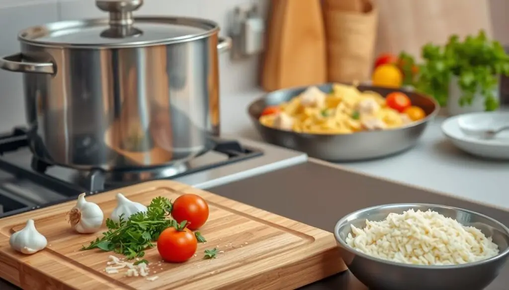 Marry Me Chicken Pasta Cooking Process