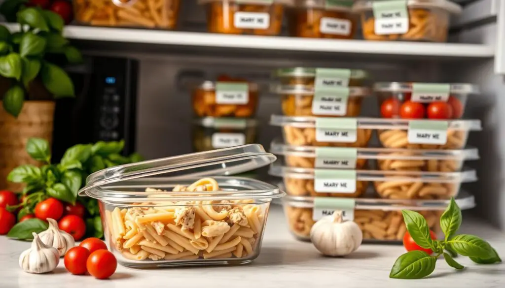 Marry Me Chicken Pasta Storage Guidelines