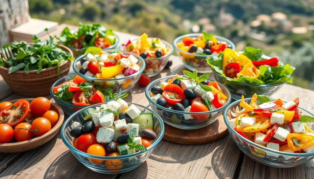 Mediterranean Salad Varieties